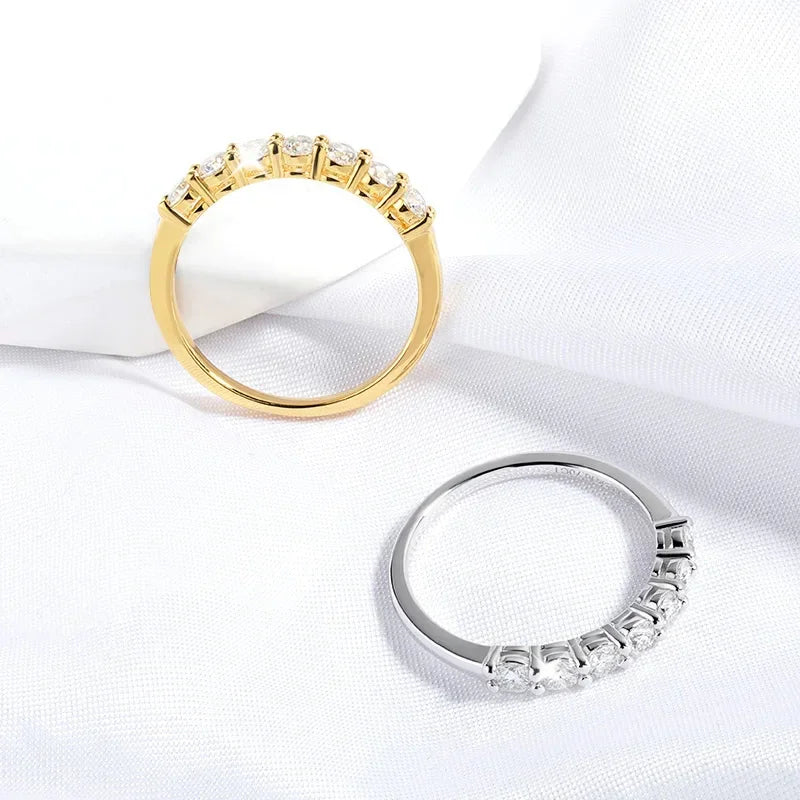 Love 0.7CT 3mm Moissanite Ring S925 Silver Luxlife Brands
