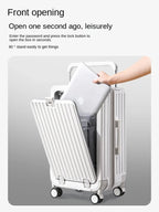 20"22"24"26 Inch Travel Suitcase Trolley Case with Cup Holder Luxlife Brands