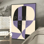 1PC Paul Klee Abstract Painting Artwork Poster Paper Print Home Living Room Bedroom Entrance Bar Restaurant Cafe Art Painting Luxlife Brands