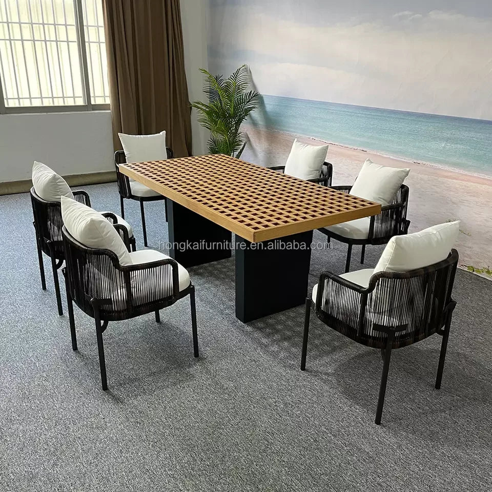 Garden Furniture Deep Seating Patio Set Sun Lounger Outdoor Furniture Daybed