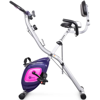 Folding Exercise Bike Magnetic Control Spinning Bike Household Ultra-quiet Small Mini Weight-loss Bicycle Fitness Equipment