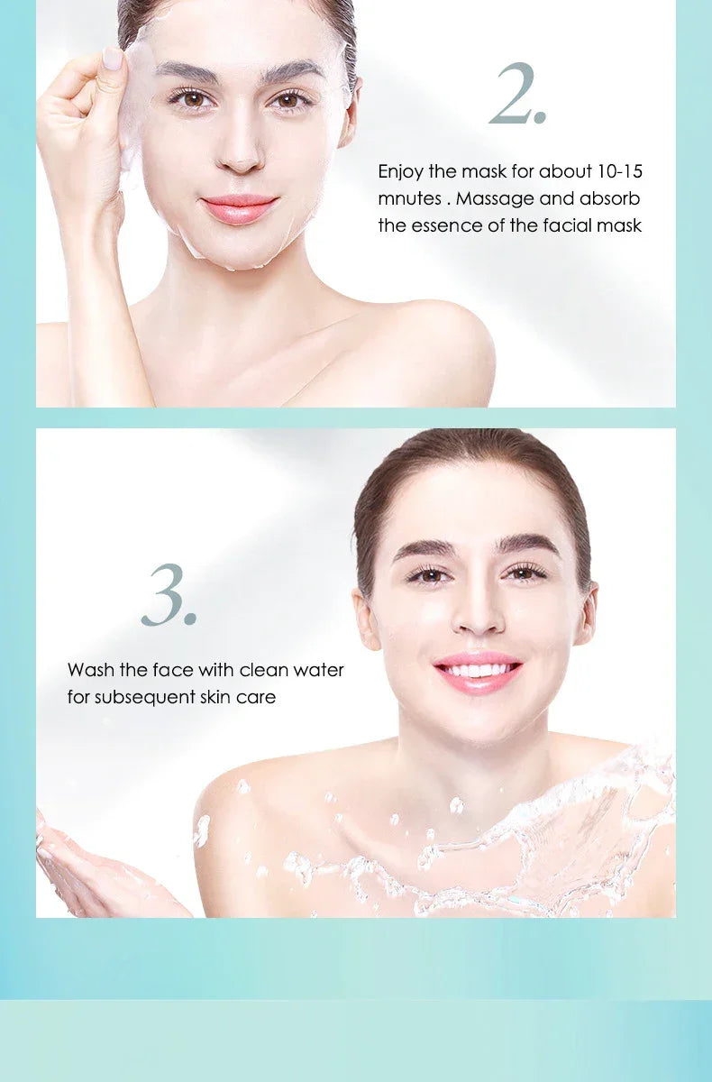 Hyaluronic Acid Collagen Face Masks Luxlife Brands