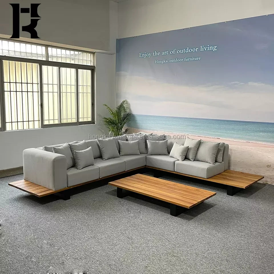 Garden Furniture Deep Seating Patio Set Sun Lounger Outdoor Furniture Daybed