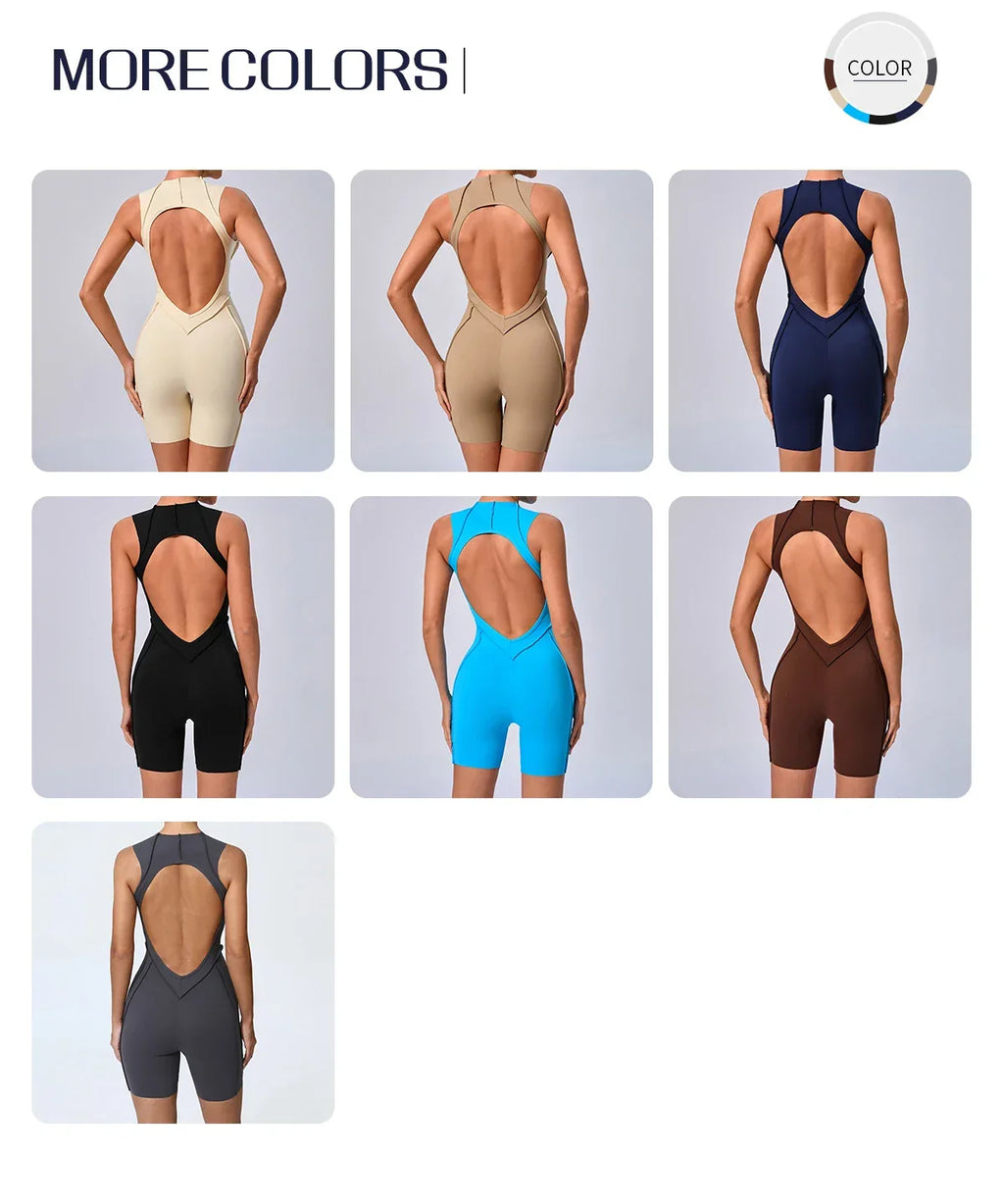 Sports Overalls Padding Sporty Jumpsuit Sportswear Woman Gym Clothing Suit for Fitness Women Bodysuit