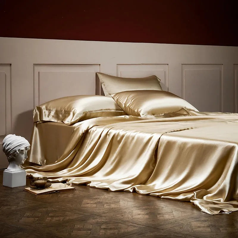 LUX Mulberry Silk Duvet & Sheet Set