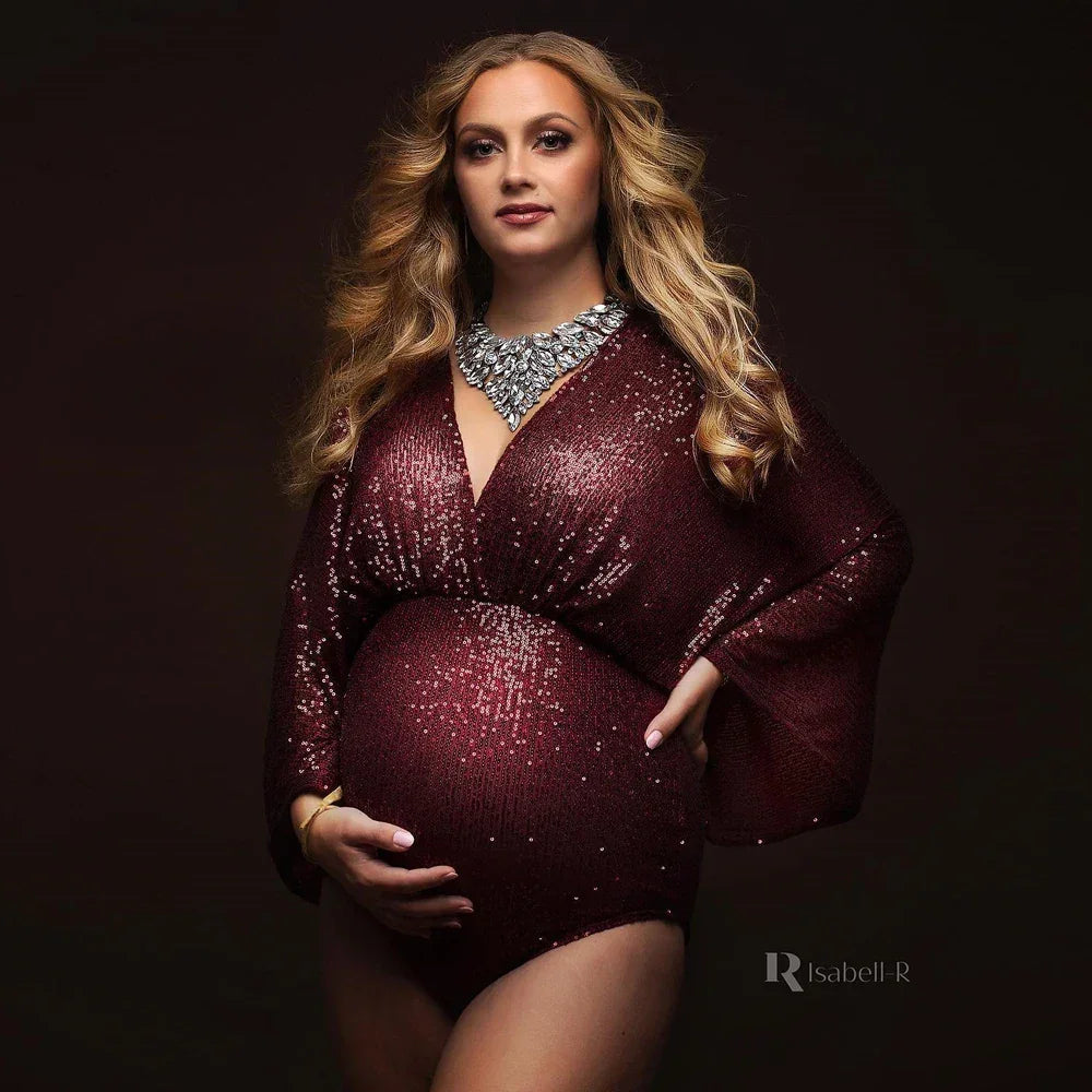 Maternity Photoshoot Bodysuit Luxlife Brands