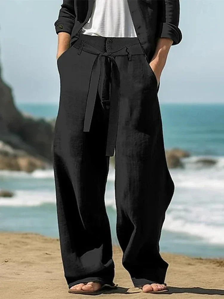 Men’s Leisure Breathable Linen Pants
