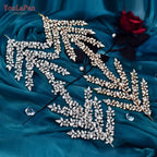 YouLaPan HP425 Bridal Headband Wedding Crowns Bride Tiara and Headdress Women Headpiece Hair Accessories Pageant Head Jewelry LUXLIFE BRANDS