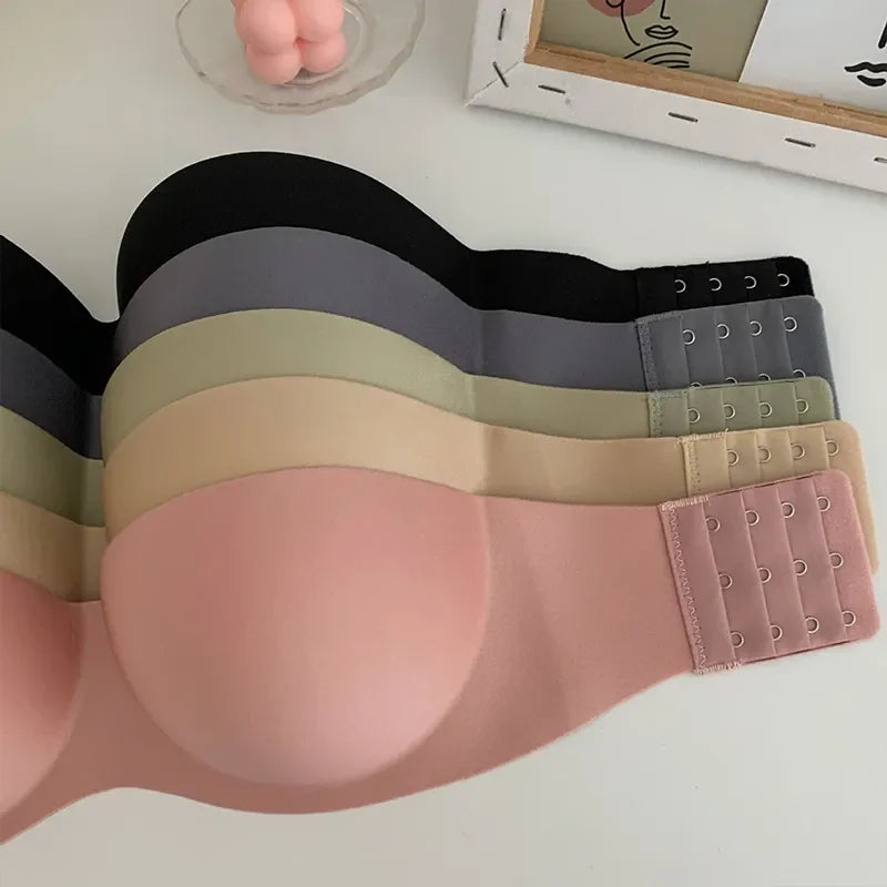 Sexy Push Up Strapless Seamless Bralette LUXLIFE BRANDS