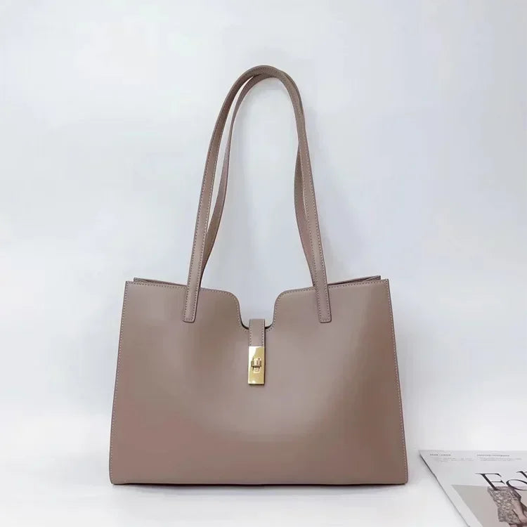 LUX Shopper Leather Shoulder Bag LUXLIFE BRANDS