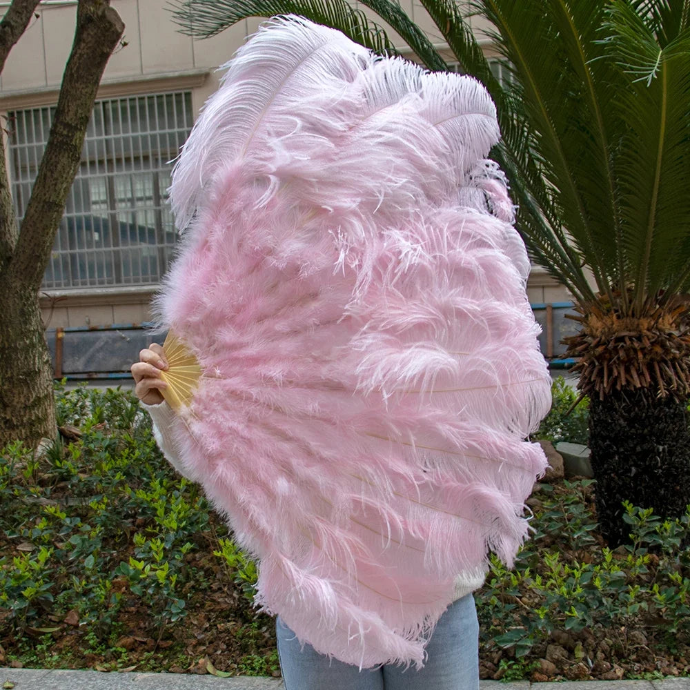 90CM Ostrich Feather Fans