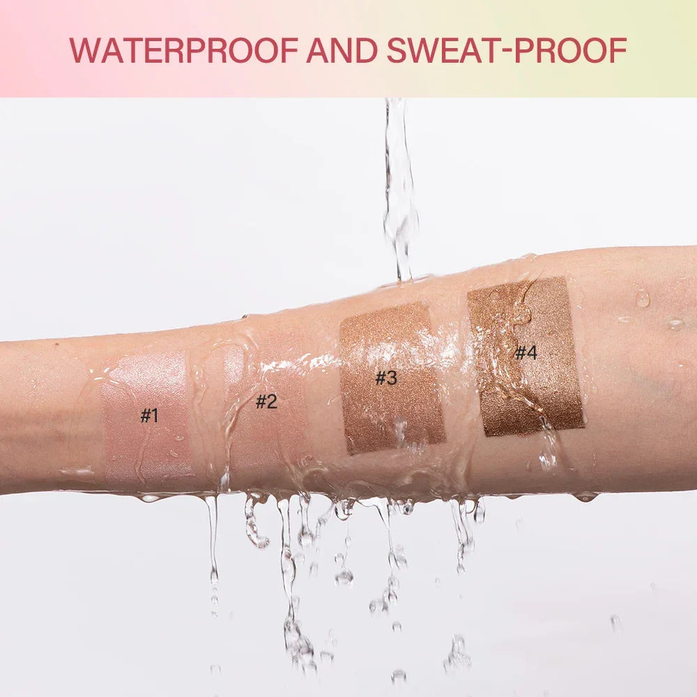 Bronzer Shading Stick Makeup Contour Sticks Peach Highlighter for Face Blush Blush Body Glitter Cosmetics Blusher Korean Powder