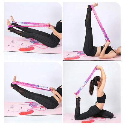 Yoga Adjustable Shoulder Strap Yoga Mat Band Carrier Shoulder Carry Belt Exercise Stretch Carry Sling Yoga Mat Strap LUXLIFE BRANDS