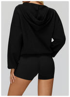 Women Loose Yoga Long Sleeve Gym Fitness Sweatshirt Workout Sports Top Female Running Push Up Sports Shirts Outdoor Long Sleeve Luxlife Brands