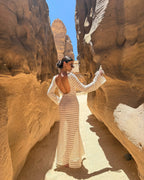 Bali Bell Sleeve Beach Maxi Dress Luxlife Brands
