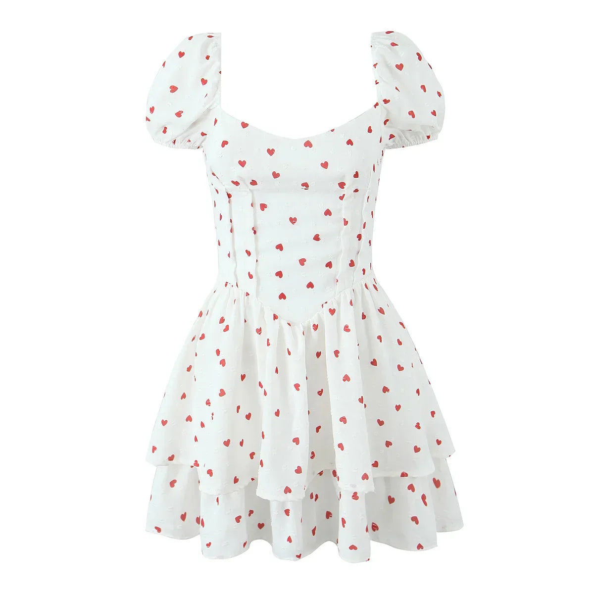 Jasmin Puff Sleeve Summer Dress Luxlife Brands