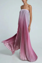 Elegant Women Folds Party Cocktail Dress Sexy Luxurious Off Shoulder Guest Host Evening Robe Celebrity Ceremoney Birthday Gown Luxlife Brands