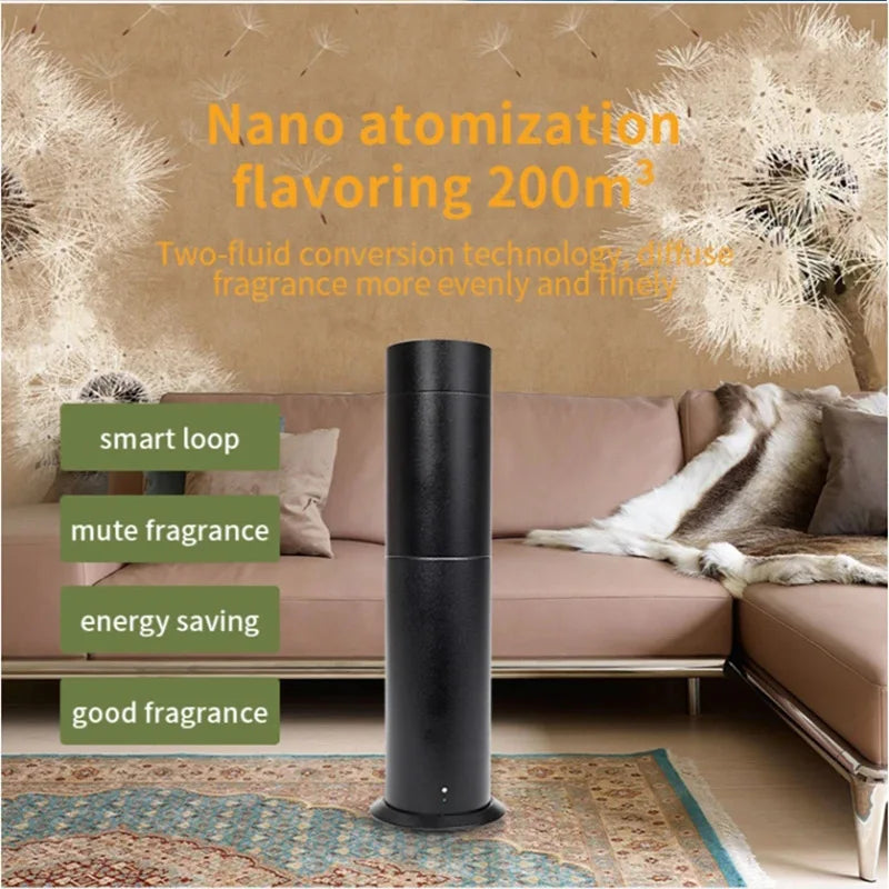 Essential Oil Diffuser For Aromatherapy Oils Nebulizing Diffusion System Fragrance Diffuser Hotel Lobby Scent Machine Spa Home LUXLIFE BRANDS