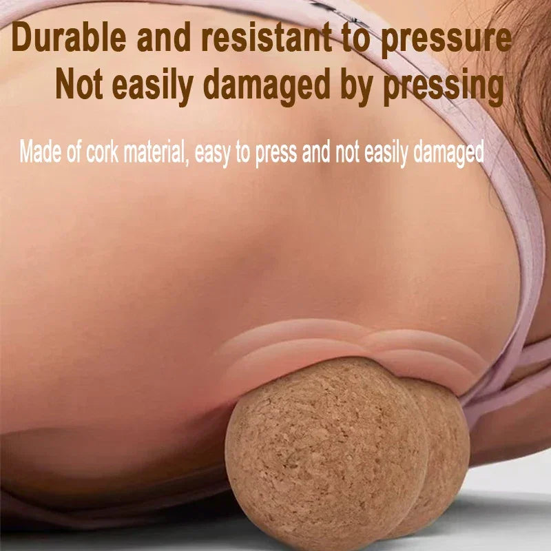 Cork Pilates Peanut Massage Ball