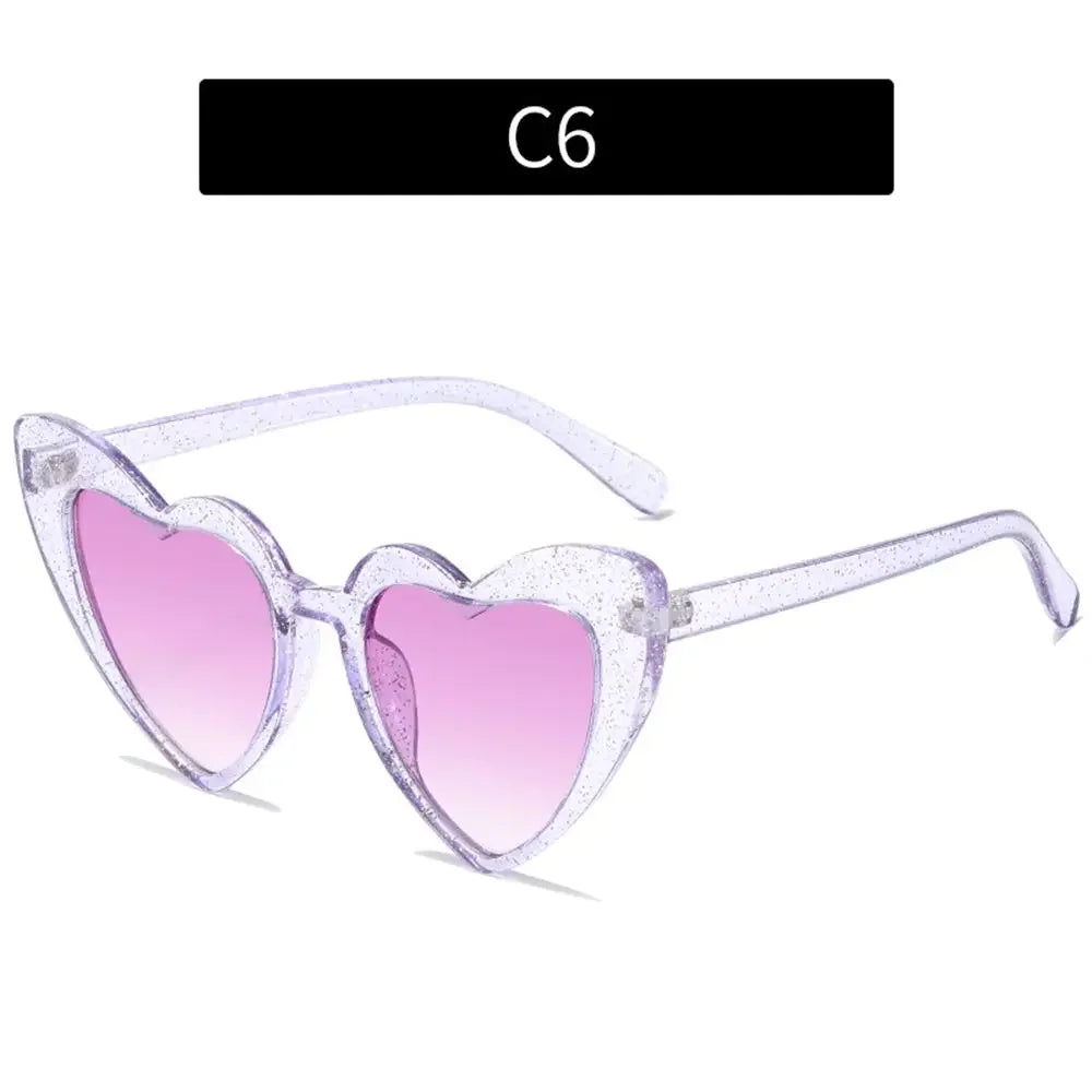 Retro Heart Sunglasses UV400