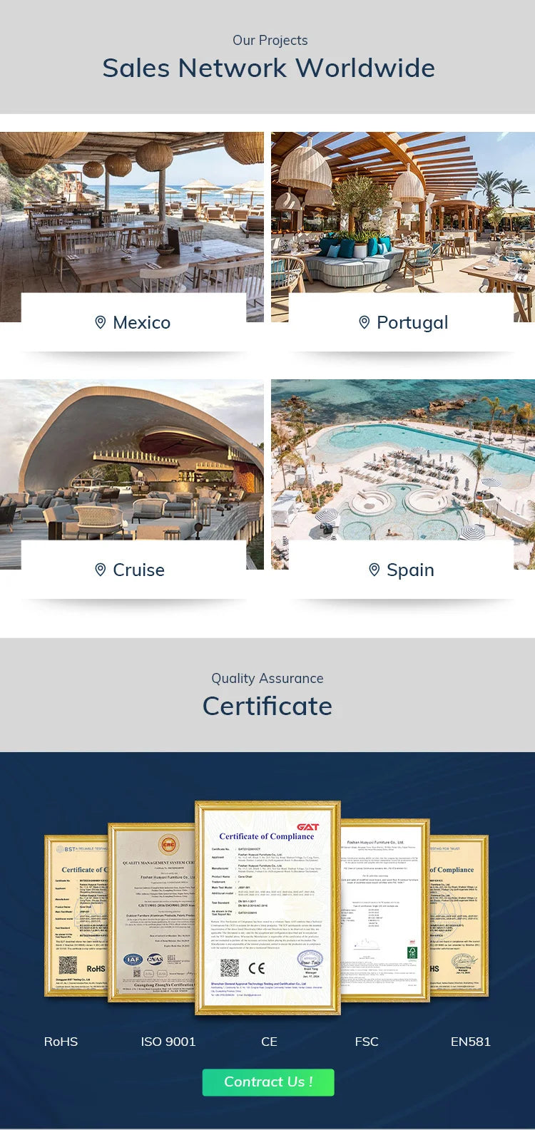 Resort Outdoor Sun Loungers Set Hotel Garden Poolside Sun Loungers Villa Swimming Pool Lounge Chairs Resort Beach Sun Loungers