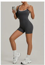 Workout Jumpsuit Sports Overalls Women Rompers Gym Clothing Running Bodysuits Fitness Suits Gym Tracksuit Sportswear Yoga Set Luxlife Brands