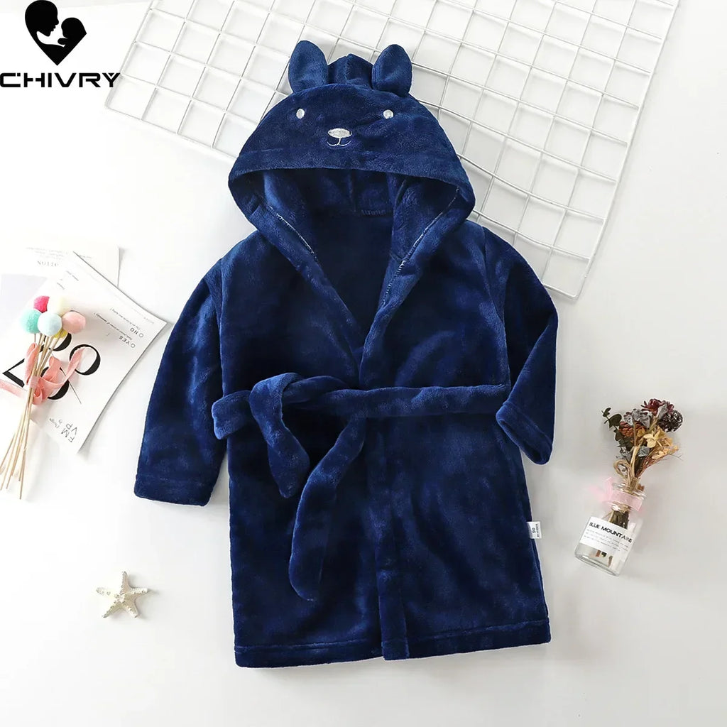 LUXKids Flannel Pajama Robe LUXLIFE BRANDS