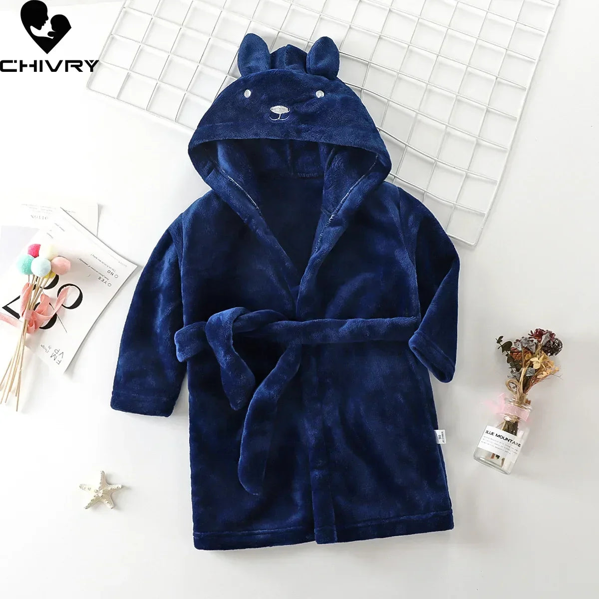 LUXKids Flannel Pajama Robe LUXLIFE BRANDS