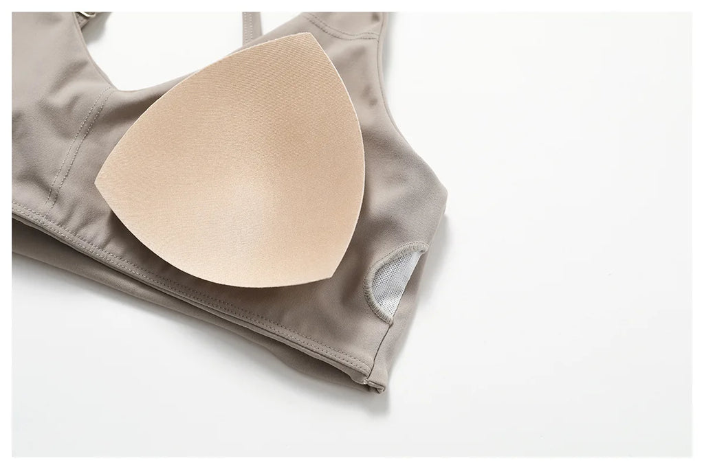 Hearuisavy 2-Piece Yoga Sets Sports Suit Women Fitness Tracksuit Running Workout Shirt Yoga Clothing Quick-Drying Gym Set Women