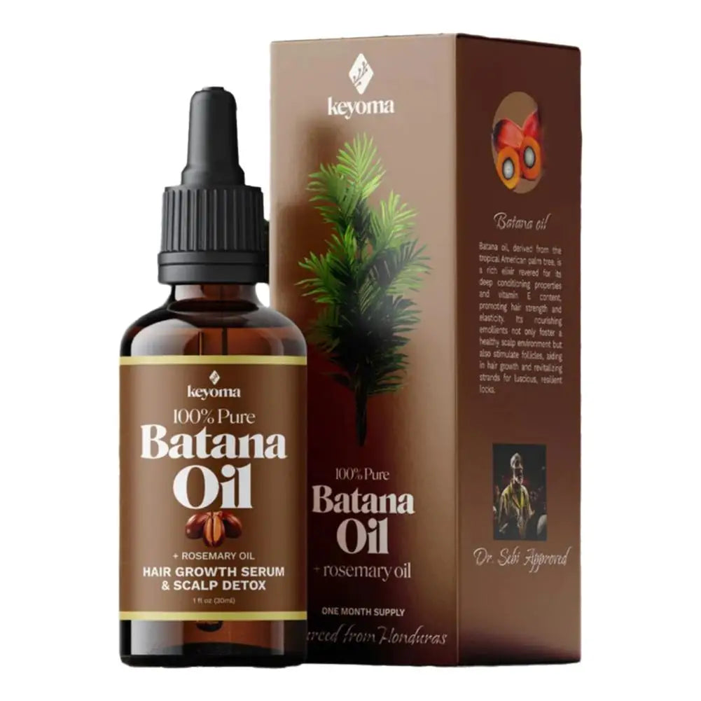 Batana Rosemary Mint Scalp Hair Strengthening Oil