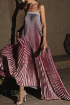 Elegant Women Folds Party Cocktail Dress Sexy Luxurious Off Shoulder Guest Host Evening Robe Celebrity Ceremoney Birthday Gown Luxlife Brands