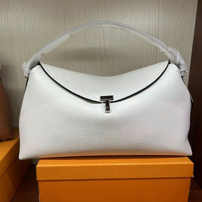 Designer Luxury Handbag Bags for Women Shoulder Bags Trendy Genuine Leather T-lock Buckle Bag Ladies High-Quality Crossbody Bags LUXLIFE BRANDS