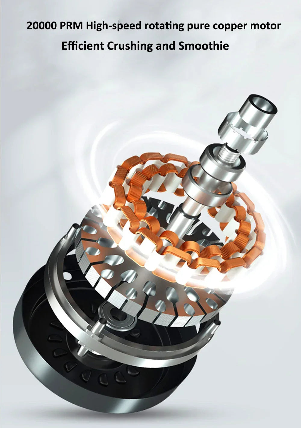 PulseMate Mini Portable Blender USB Charging