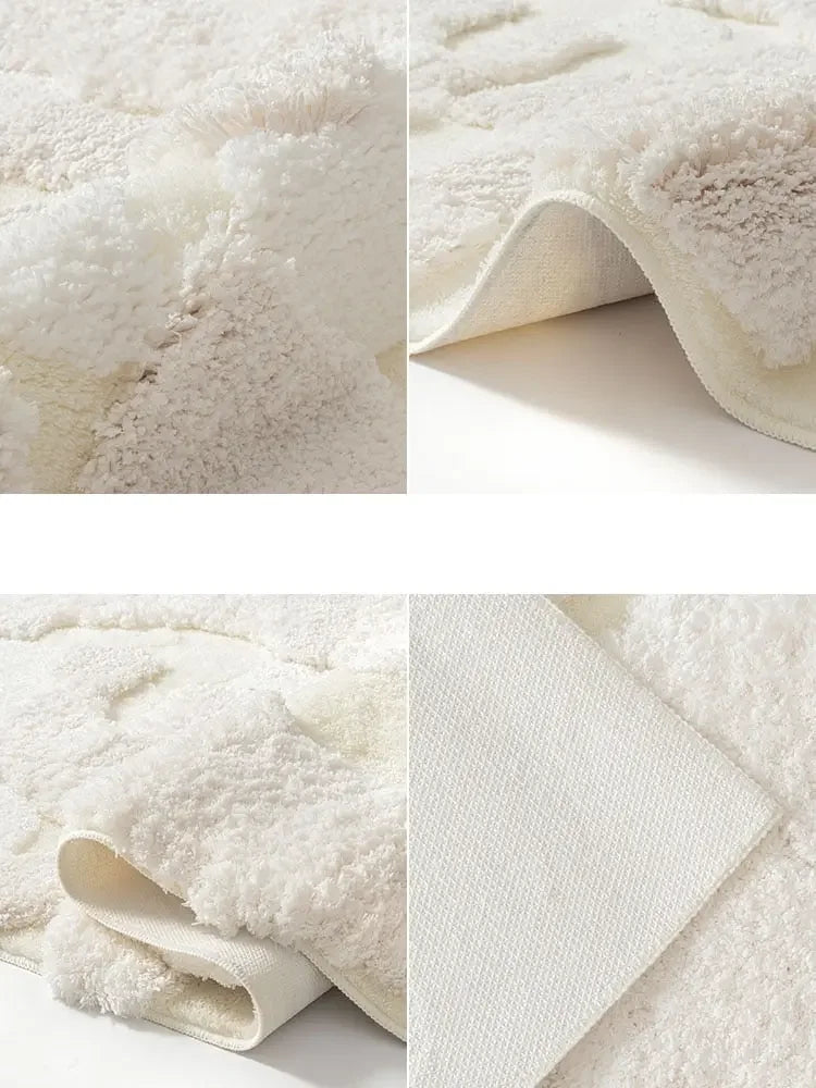 Luxury Cream Modern Rug