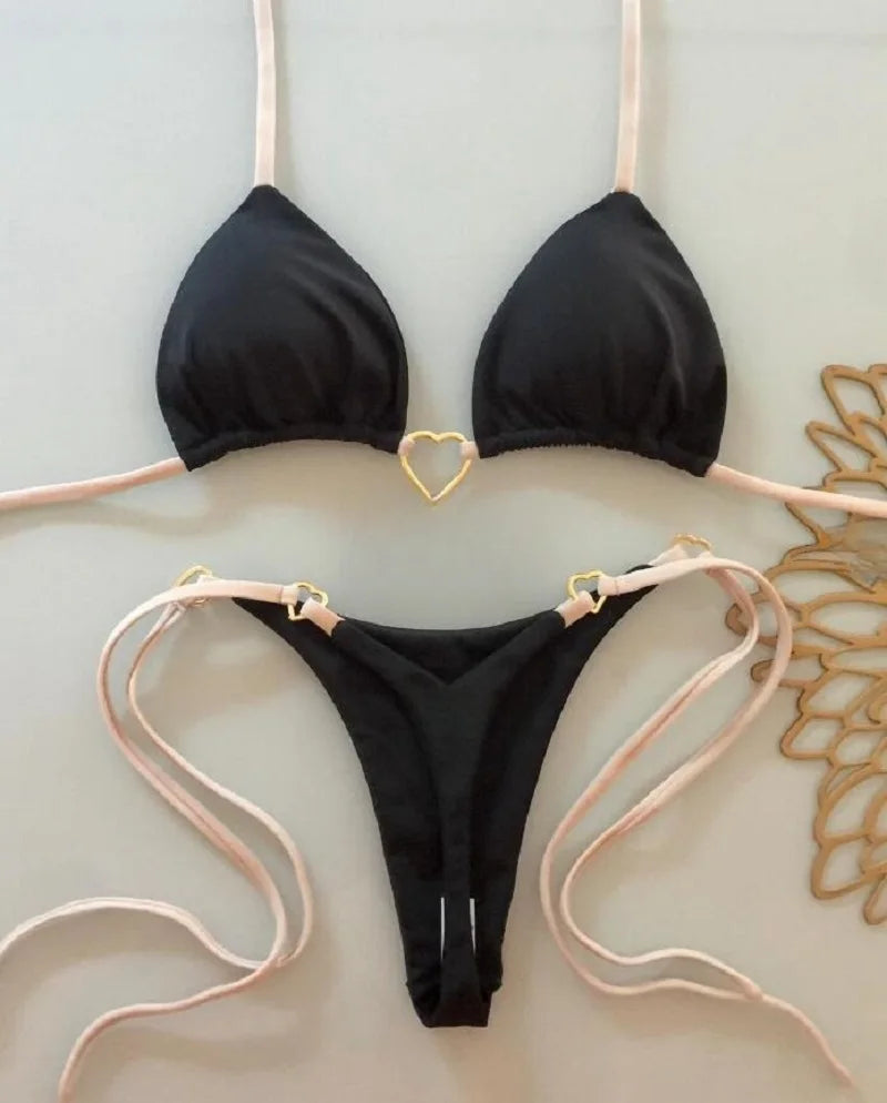 Blazin Brazilian Thong Swimwear Luxlife Brands