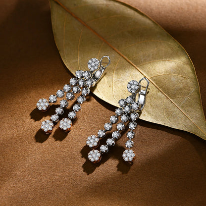 Lux Drop Earrings Wedding Jewelry LUXLIFE BRANDS