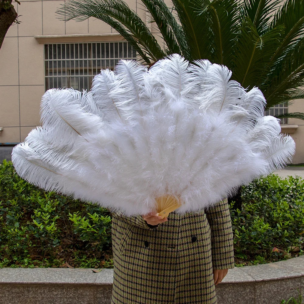 130CM Ostrich Feather Fans