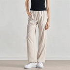Alo Eup High Waist Wide Leg Dstring Pants Summer Casual Fitn Outdoor Sports Straight Leg Loose Fit Trousers Luxlife Brands