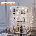 Transparent Cosmetic Box Makeup Jewelry Drawer Multifunctional Organizer Home Storage Box Light Luxury Cosmetic Organizer