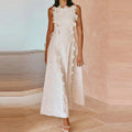 Pristine White Lace Evening Dress Luxlife Brands
