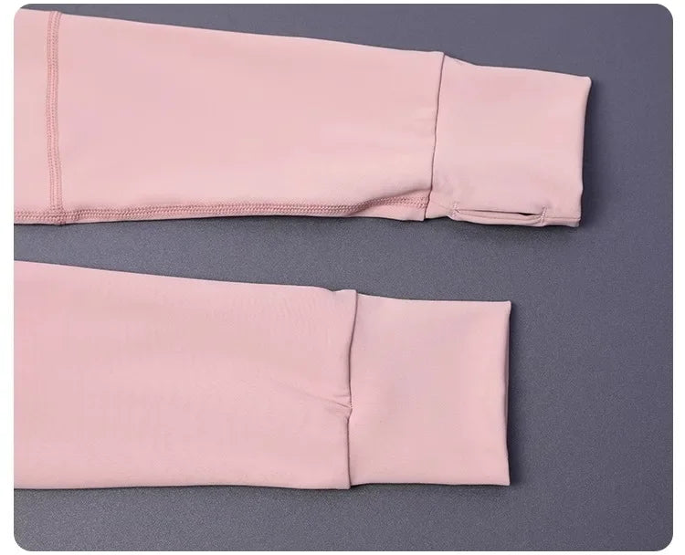 Women's Slim Fit Yoga Zip Top Luxlife Brands