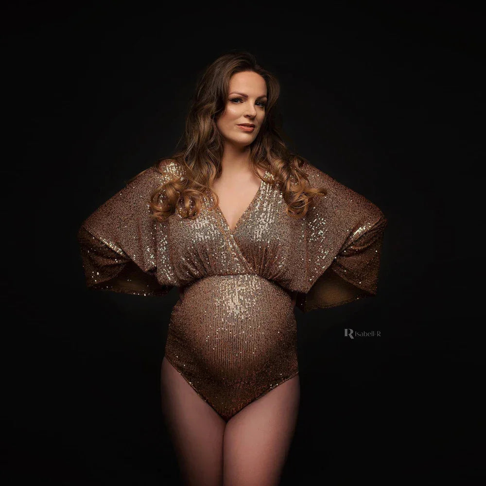 Maternity Photoshoot Bodysuit Luxlife Brands