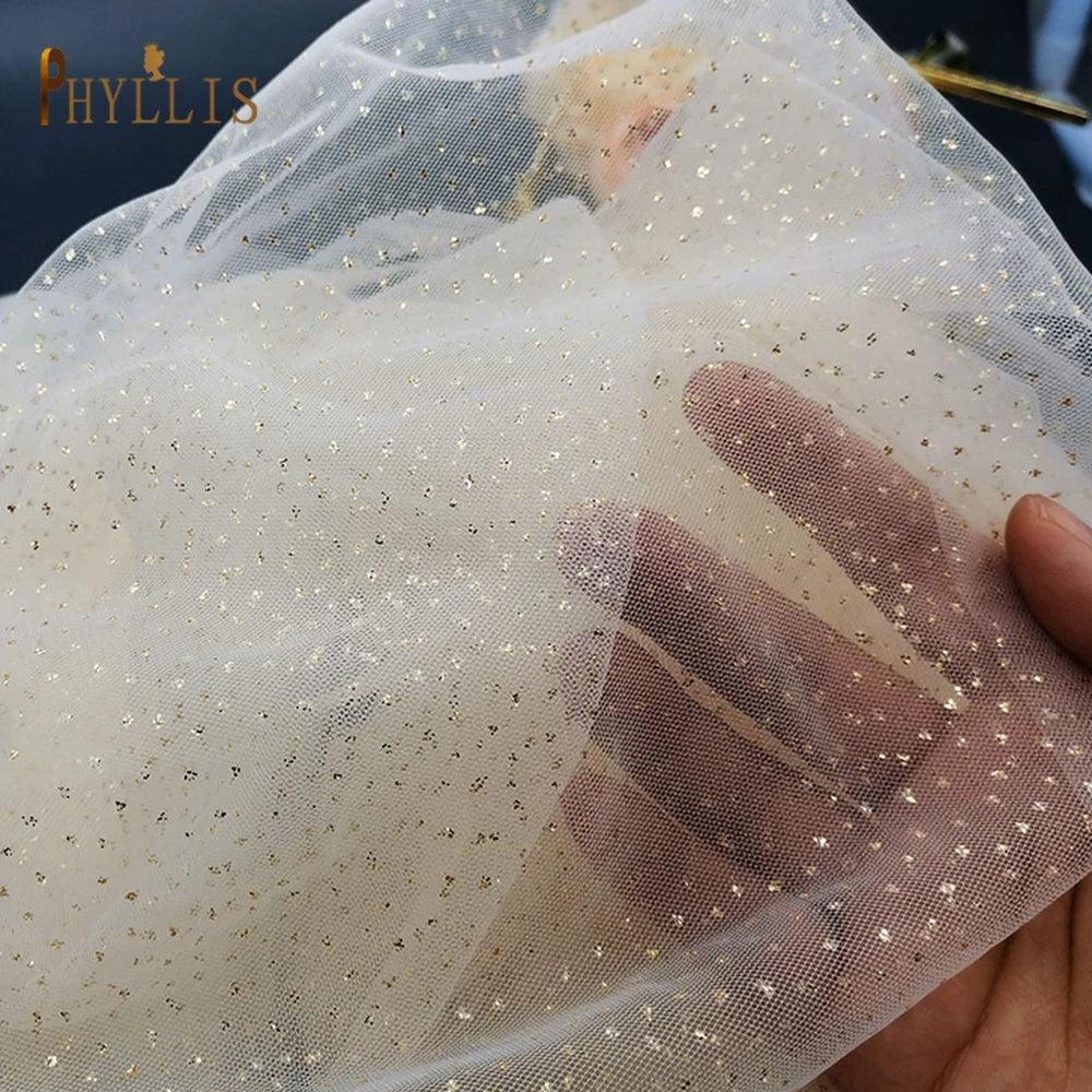 B62 Short Bridal Veil with Comb Luxury Pencil Edge Wedding Veil 2022 Turkish Veil Glitter Veil White Champagne Bride Veil LUXLIFE BRANDS