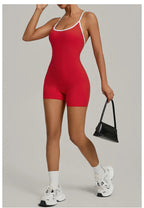 Workout Jumpsuit Sports Overalls Women Rompers Gym Clothing Running Bodysuits Fitness Suits Gym Tracksuit Sportswear Yoga Set Luxlife Brands