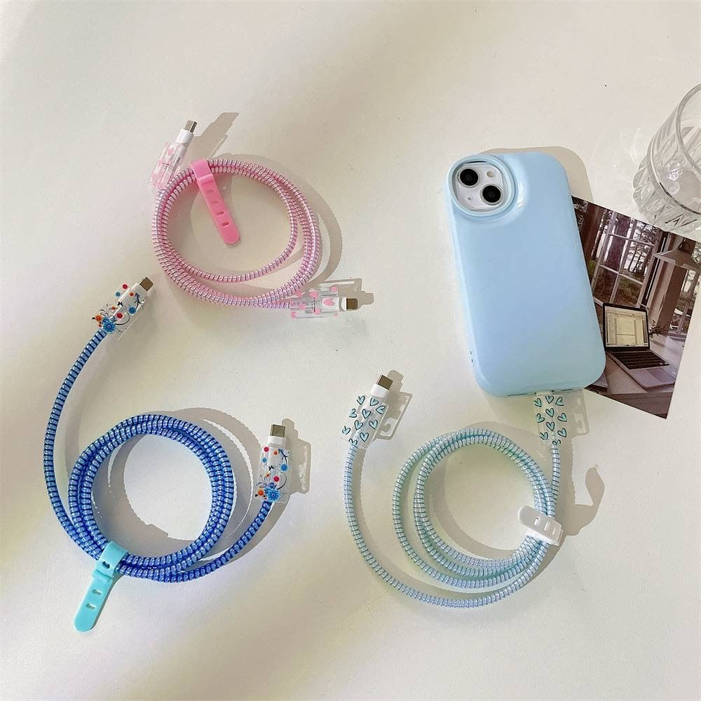 Case For Apple 18/20w charger protective case is applicable to iPhone 14/13 data cable head bite protector Shell