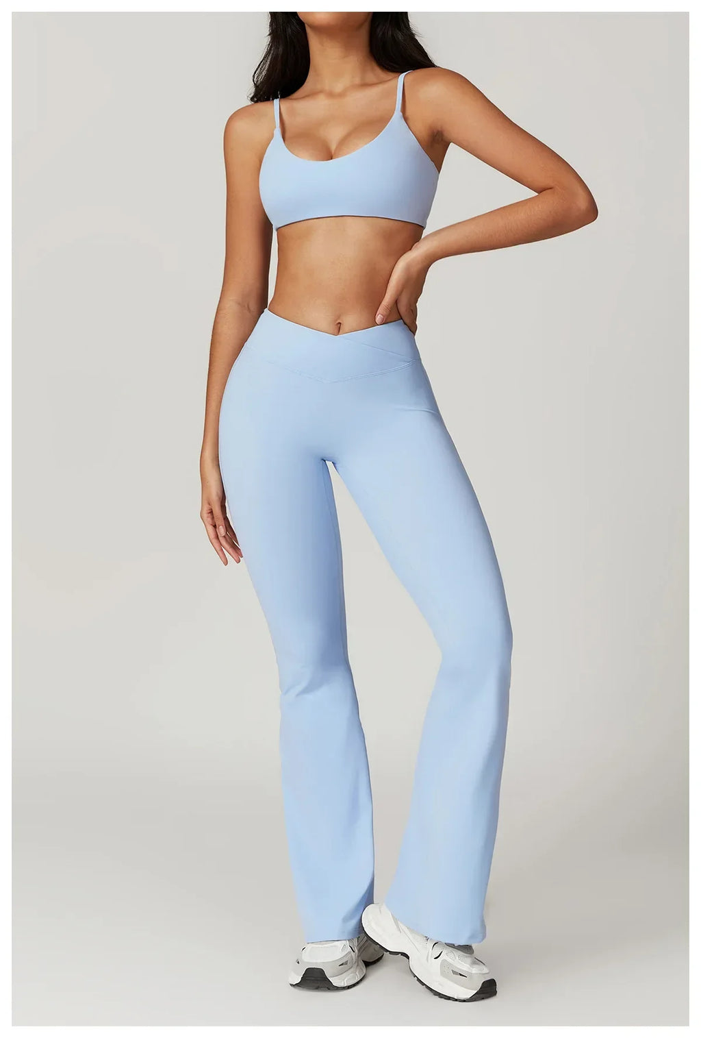 Lucid High Waist Flare Leg Yoga Set