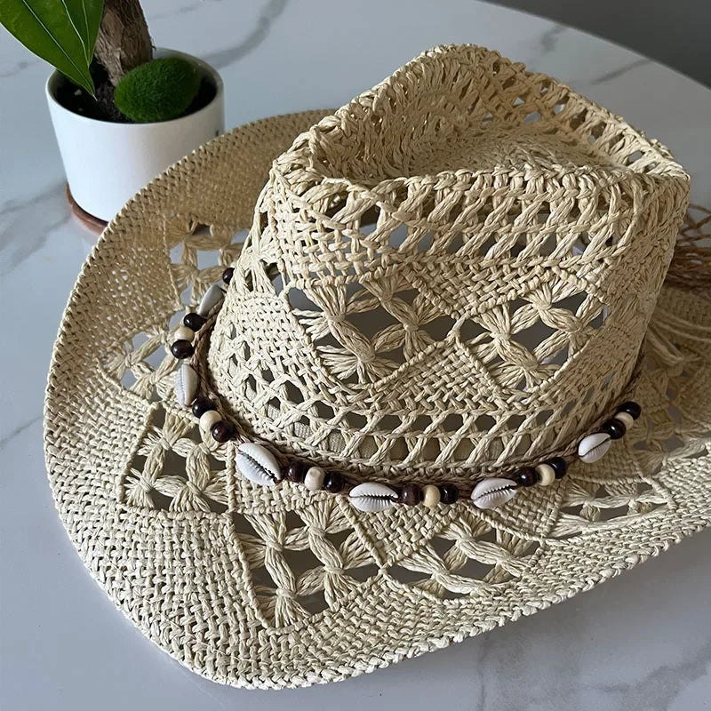 Boho Beach Straw Hat