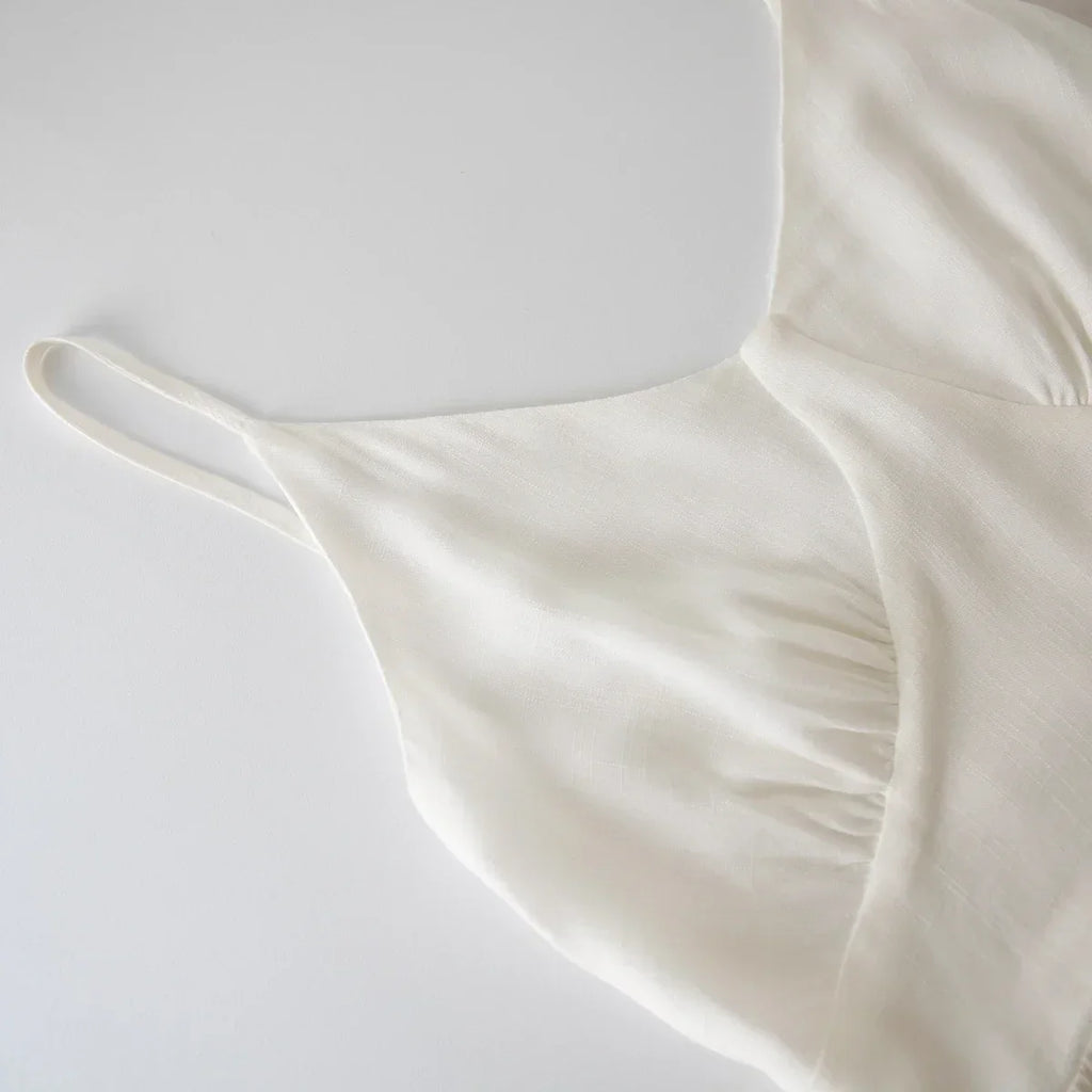 Vintage Linen Summer Dress