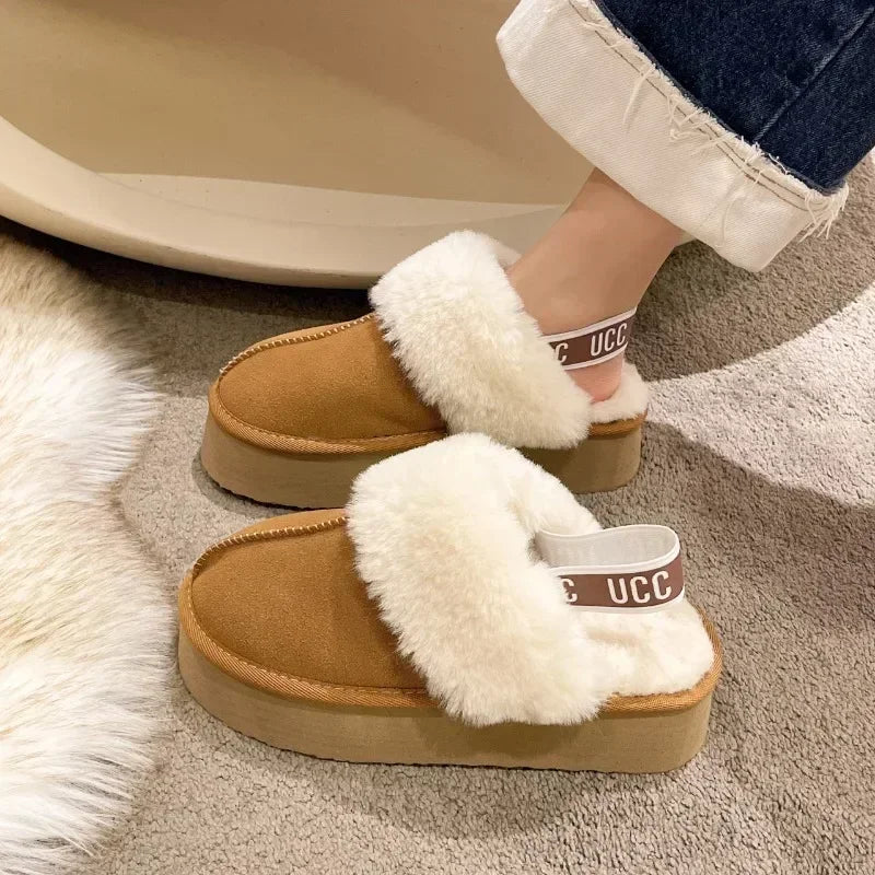Women's Platform Slippers LUXLIFE BRANDS