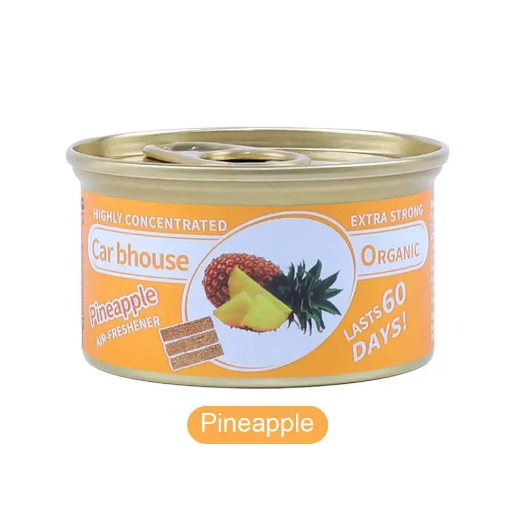 Car Air Freshener Bubble Gum Scent Organic Cans Odor Eliminator Essential Long-Lasting Strong Fragrance For Auto Home Closet Luxlife Brands